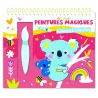 Mes jolies peintures magiques : animaux mignons - Atelier Cloro - 1, 2, 3 Soleil ! - Papeterie / Coloriage - ravate.com...