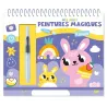Mes jolies peintures magiques : kawaii - Atelier Cloro - 1, 2, 3 Soleil ! - Grand format - ravate.com librairie reunion
