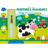 Mes jolies peintures magiques : ferme - Atelier Cloro - 1, 2, 3 Soleil ! - Grand format - ravate.com librairie reunion