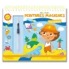 Mes jolies peintures magiques : vacances - Atelier Cloro - 1, 2, 3 Soleil ! - Grand format - ravate.com librairie reunion