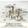 Batterie de cuisine 11 pièces Chef's Classic - CUISINART - 7711G