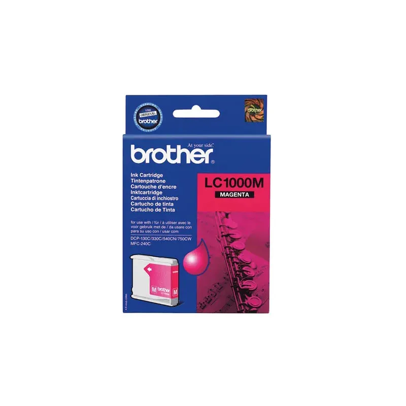 Cartouche d'encre Brother LC1000 Magenta – BROTHER – BRO_LC1000M