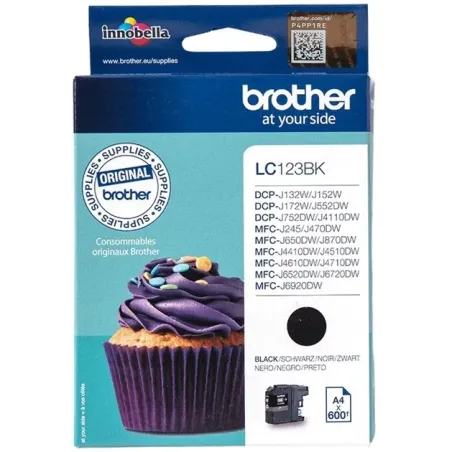 Cartouche d'encre Brother LC123 Noire – BROTHER – BRO_LC123BK