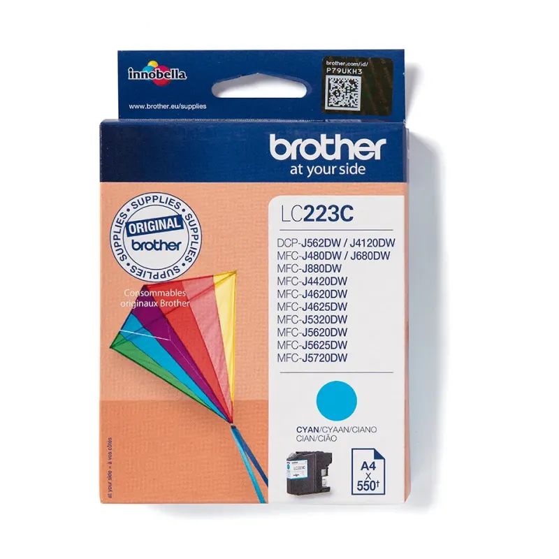 Cartouche d'encre Brother LC223 Cyan – BROTHER – BRO_LC223C