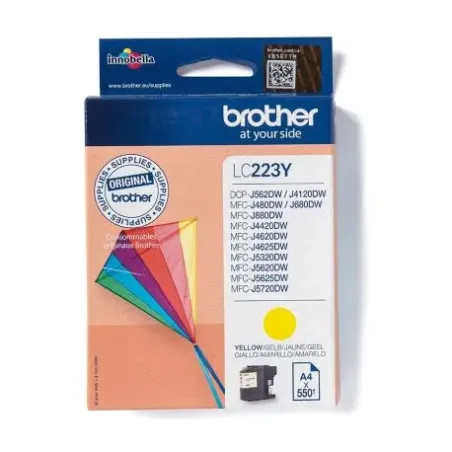Cartouche d'encre Brother LC223 Jaune – BROTHER – BRO_LC223Y