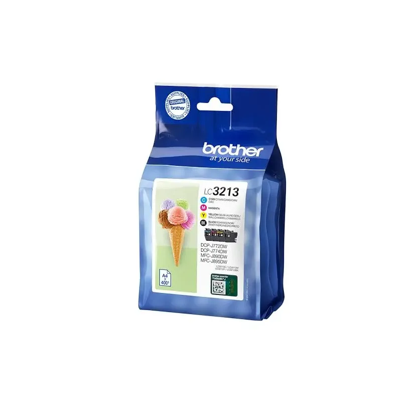 Pack 4 Cartouches d'encre Brother LC3213 CMJN – BROTHER – BRO_LC3213VAL