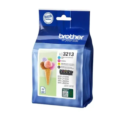 Pack 4 Cartouches d'encre Brother LC3213 CMJN – BROTHER – BRO_LC3213VAL