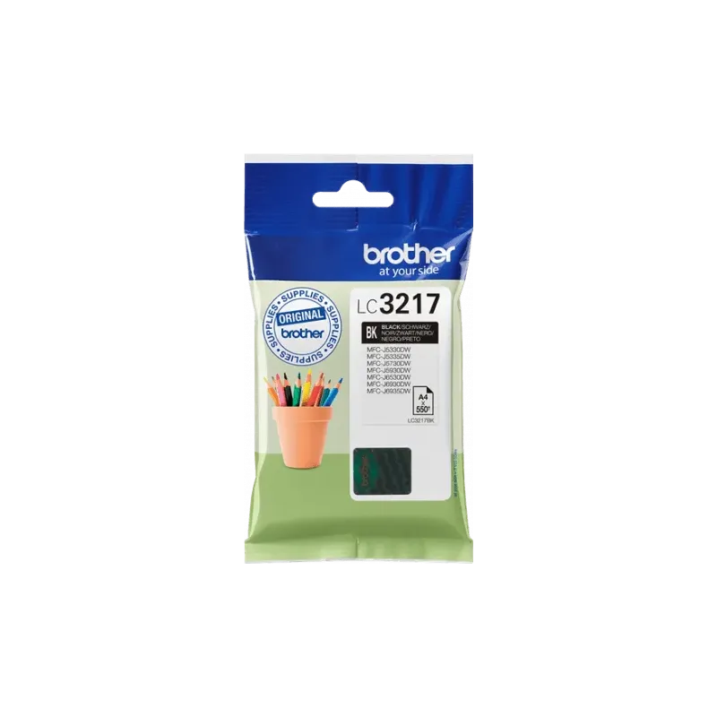 Cartouche d'encre Brother LC3217 Noire – BROTHER – BRO_LC3217BK