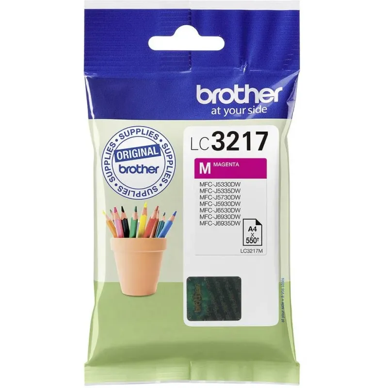 Cartouche d'encre Brother LC3217 Magenta – BROTHER – BRO_LC3217M