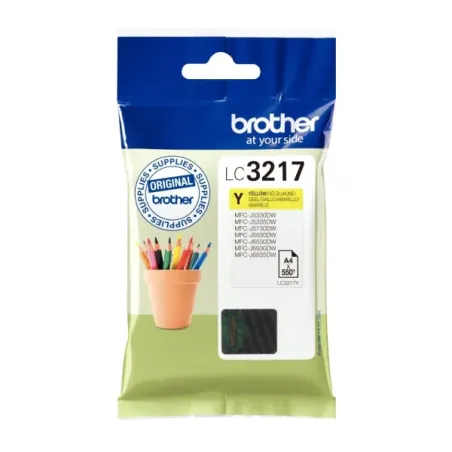 Cartouche d'encre Brother LC3217 Jaune – BROTHER – BRO_LC3217Y