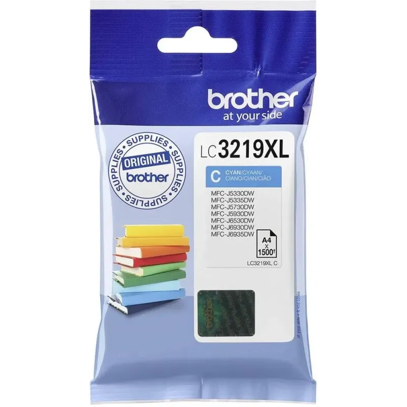 Cartouche d'encre Brother LC3219XL Cyan Grande Capacité – BROTHER – BRO_LC3219XLC