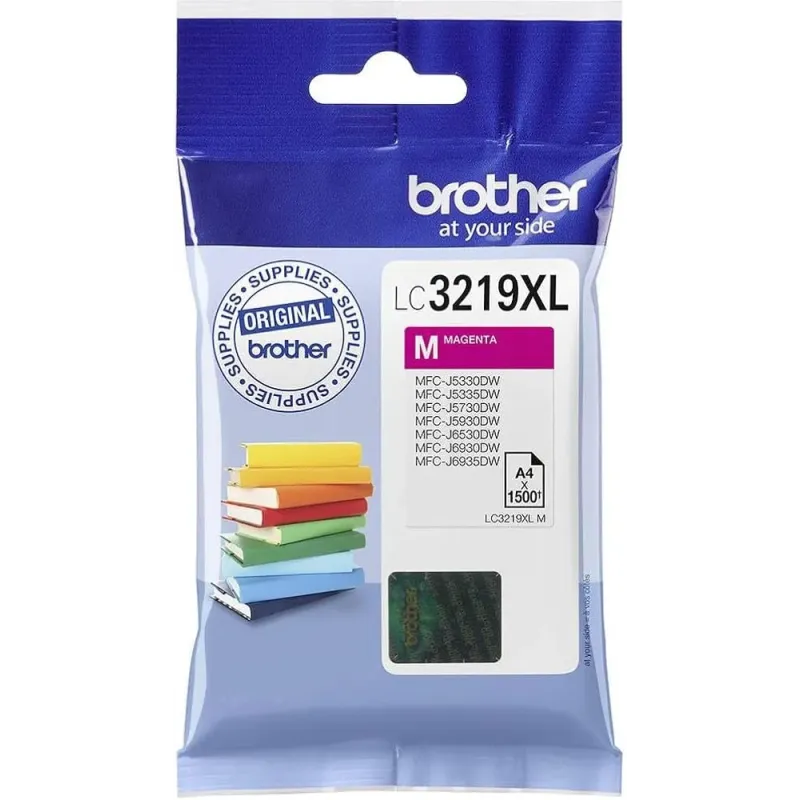 Cartouche d'encre Brother LC3219XL Magenta Grande Capacité – BROTHER – BRO_LC3219XLM
