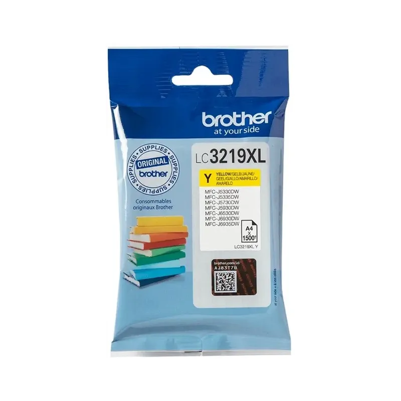 Cartouche d'encre Brother LC3219XL Jaune Grande Capacité – BROTHER – BRO_LC3219XLY