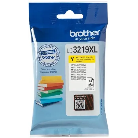 Cartouche d'encre Brother LC3219XL Jaune Grande Capacité – BROTHER – BRO_LC3219XLY