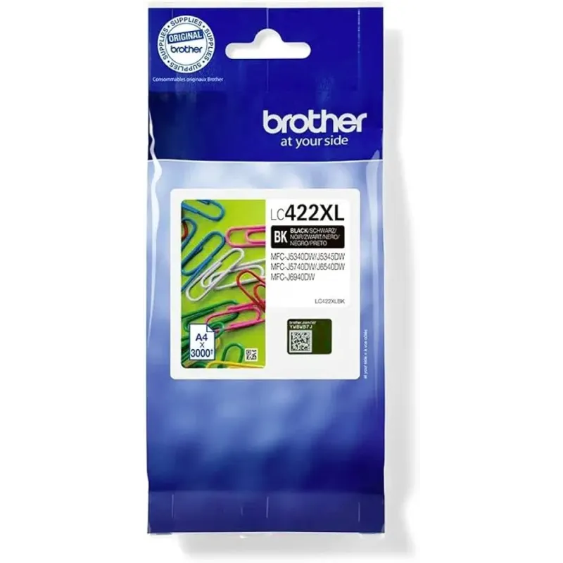 Cartouche d'encre Brother LC422XL Noire Grande Capacité – BROTHER – BRO_LC422XLBK
