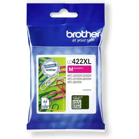 Cartouche d'encre Brother LC422XL Magenta Grande Capacité – BROTHER – BRO_LC422XLM