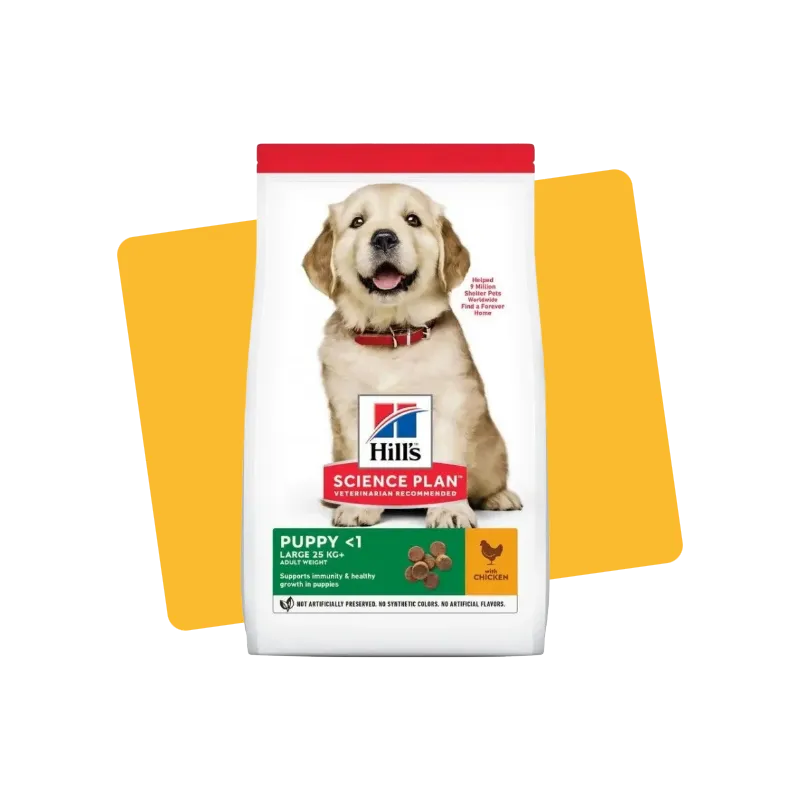 Croquettes pour grand chiot Science Plan Breed Chicken 16kg - HILL'S - HSLP504