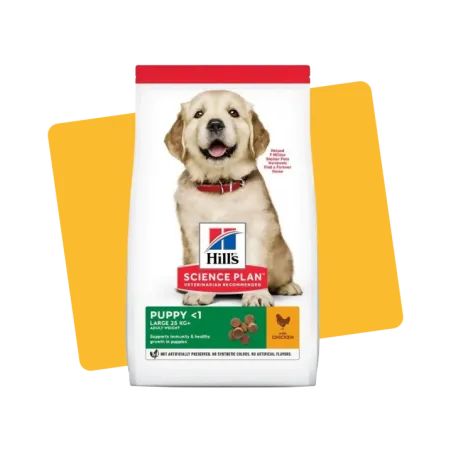 Croquettes pour grand chiot Science Plan Breed Chicken 16kg - HILL'S - HSLP504