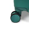 Lot de 3 valises vert en polypropylene