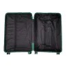 Lot de 3 valises vert en polypropylene
