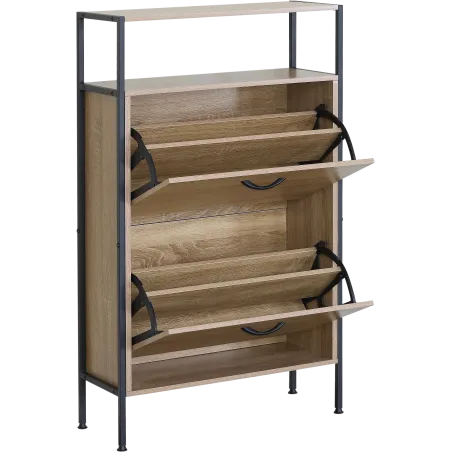 MEUBLE A CHAUSSURES AVEC ETAGERE