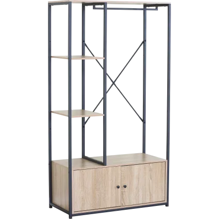 PENDERIE MOBILE AVEC ETAGERE & TIROIR