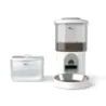 Distributeur de croquettes et fontaine à eau connectés avec caméra HD pour chat et petit chien EZIclean® Nutribot Cam+ C8