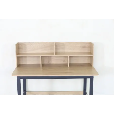 BUREAU AVEC ETAGERES MURALE & INFERIEURE