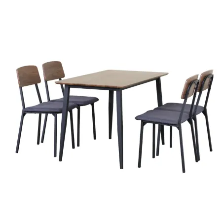 ENSEMBLE SALLE A MANGER: TABLE + 4 CHAISES