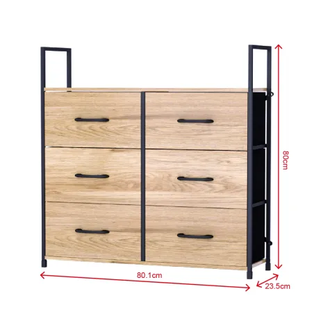 COMMODE 6 TIROIRS