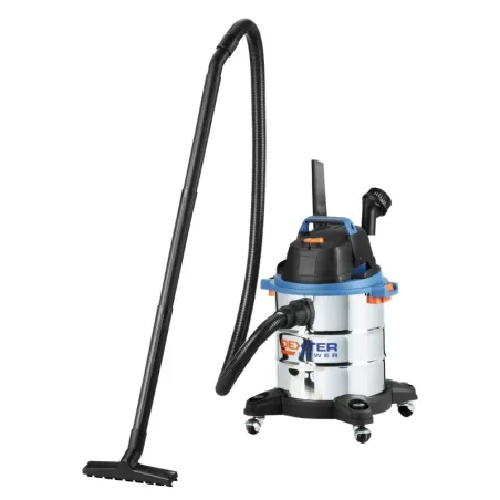 Aspirateur de chantier eau et poussières DEXTER 20L, 1400W, fonction souffleur