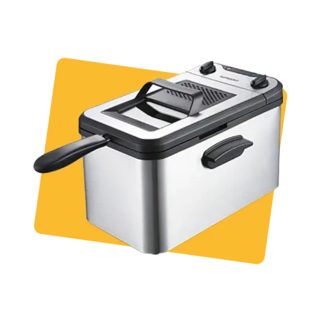 Friteuse semi professionnelle 3000W 4L Argent - SCHNEIDER - SCDF234X