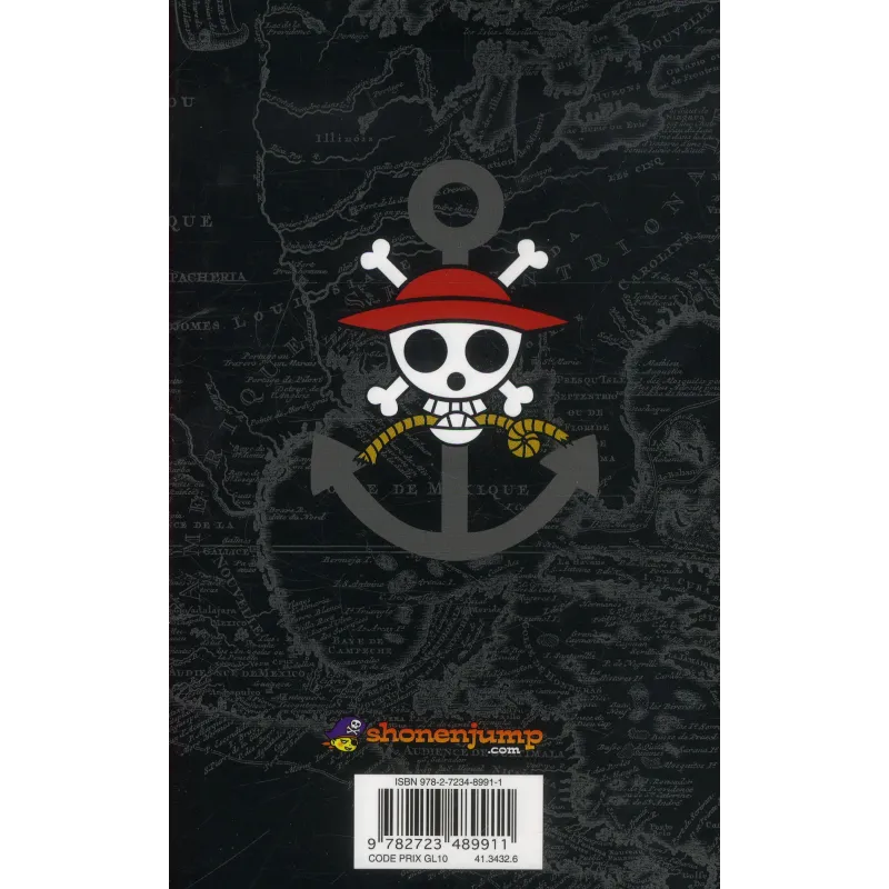 One Piece - édition originale Tome 4 : attaque au clair de lune - Eiichiro Oda - Glénat - Poche - ravate.com librairie reunion