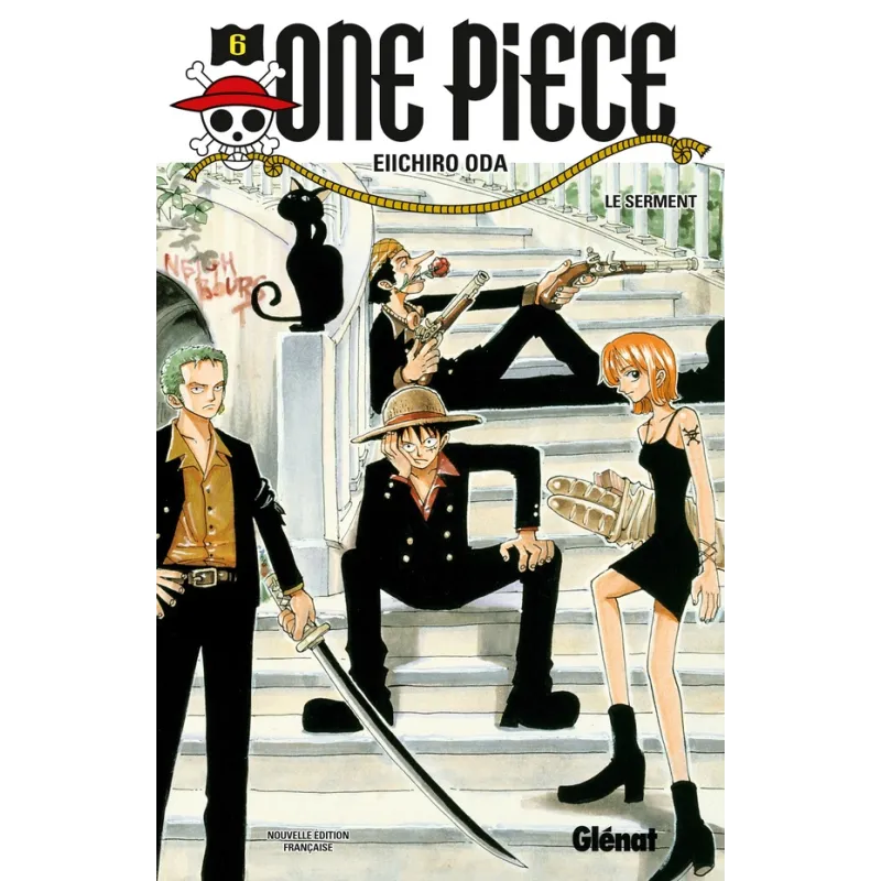 One Piece - édition originale Tome 6 : le serment - Eiichiro Oda - Glénat - Poche - ravate.com librairie reunion