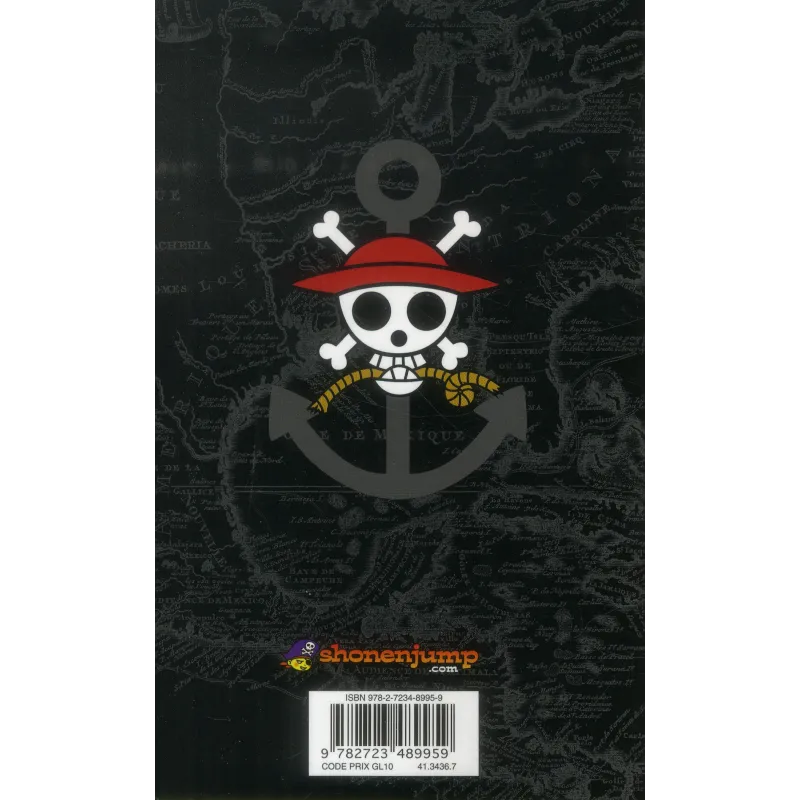 One Piece - édition originale Tome 8 : je ne mourrai pas ! - Eiichiro Oda - Glénat - Poche - ravate.com librairie reunion
