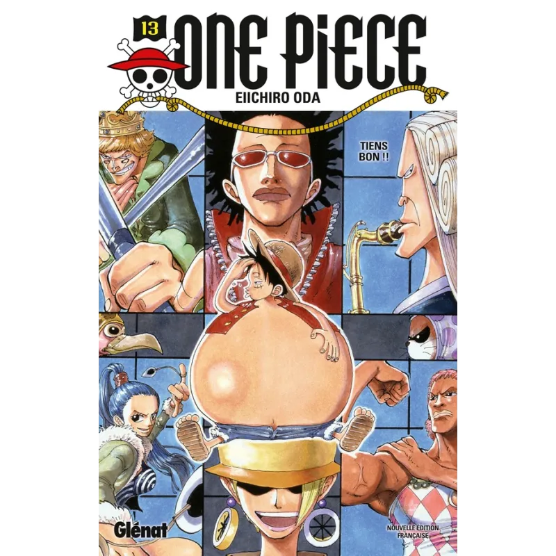 One Piece - édition originale Tome 13 : tiens bon !! - Eiichiro Oda - Glénat - Poche - ravate.com librairie reunion