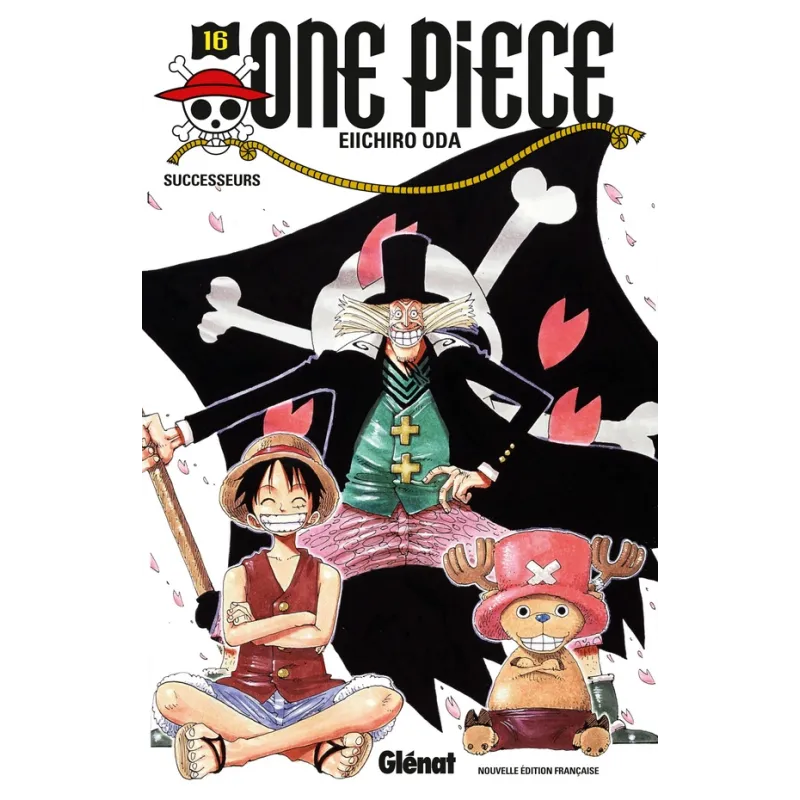 One Piece - édition originale Tome 16 : successeurs - Eiichiro Oda - Glénat - Poche - ravate.com librairie reunion