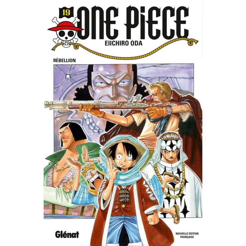 One Piece - édition originale Tome 19 : rébellion - Eiichiro Oda - Glénat - Poche - ravate.com librairie reunion