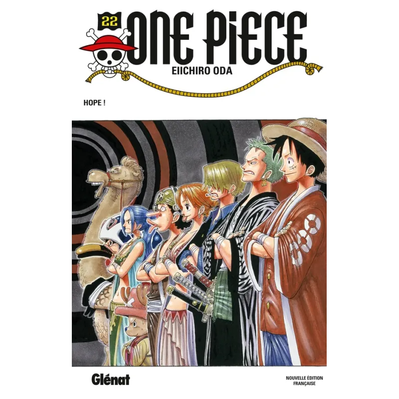 One Piece - édition originale Tome 22 : hope ! - Eiichiro Oda - Glénat - Poche - ravate.com librairie reunion