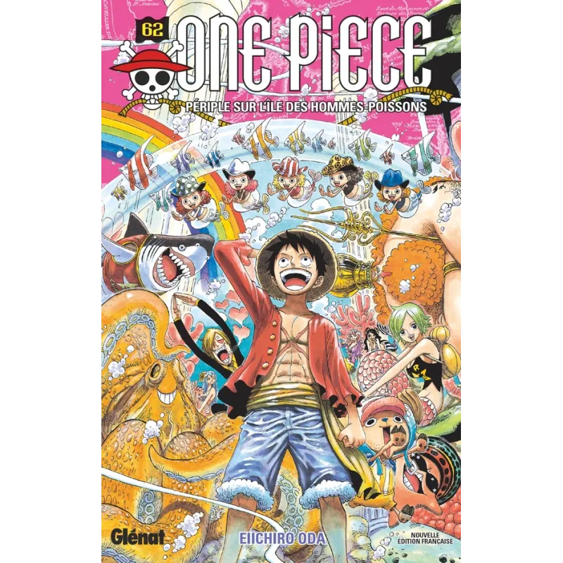 One Piece - édition originale Tome 62 : périple sur l - ravate.com librairie reunion