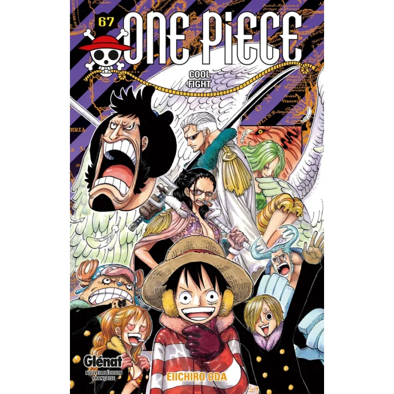 One Piece - édition originale Tome 67 : cool fight - Eiichiro Oda - Glénat - Poche - ravate.com librairie reunion