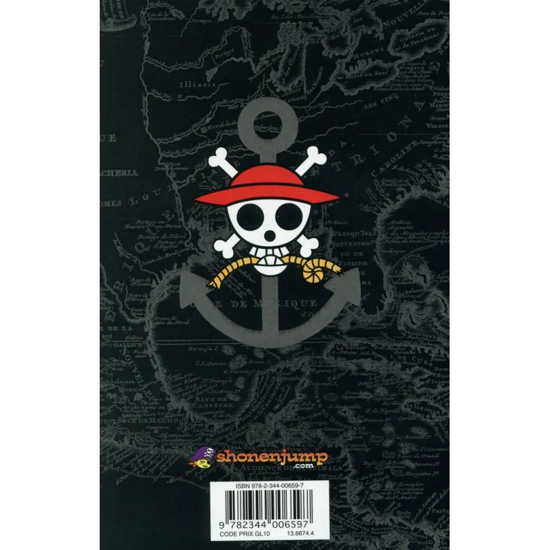 One Piece - édition originale Tome 74 : je serai toujours à tes côtés - Eiichiro Oda - Glénat - Poche - ravate.com librairie reu