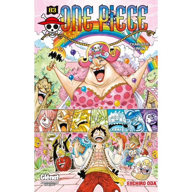 One Piece - édition originale Tome 83 : Charlotte Linlin - Eiichiro Oda - Glénat - Poche - ravate.com librairie reunion