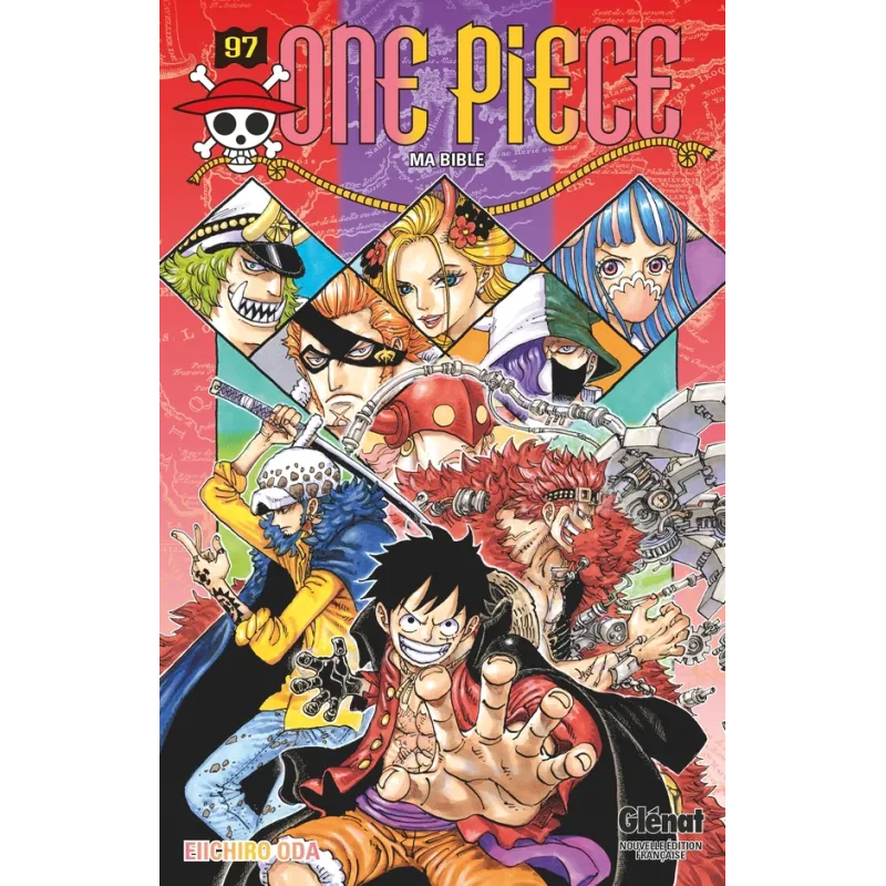 One Piece - édition originale Tome 97 : ma bible - Eiichiro Oda - Glénat - Poche - ravate.com librairie reunion