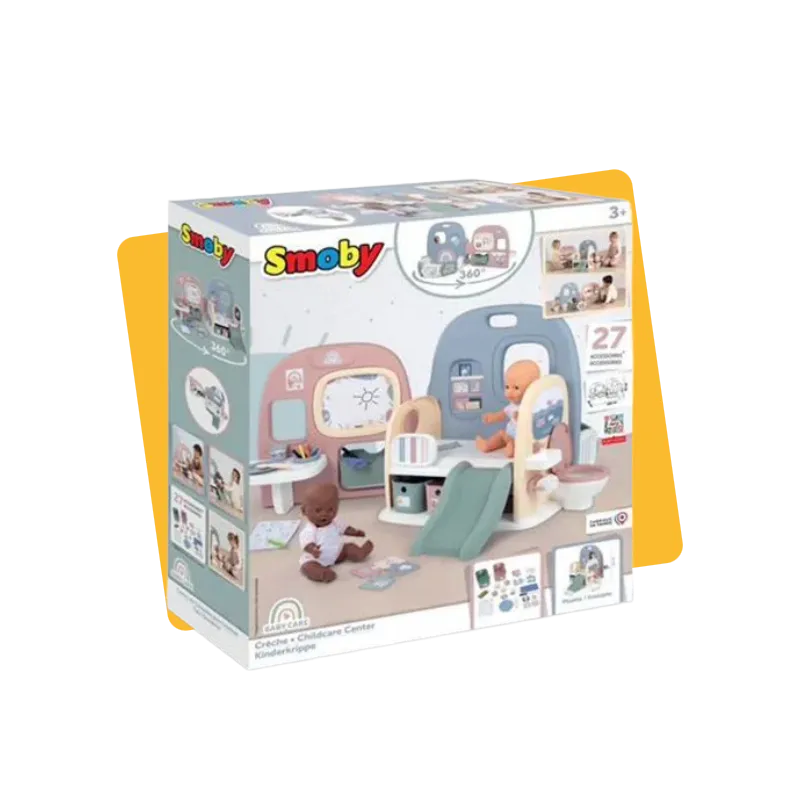 Crèche pour poupons Baby Care SMOBY - Dès 3 ans