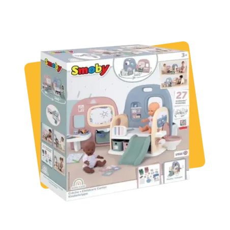 Crèche pour poupons Baby Care SMOBY - Dès 3 ans