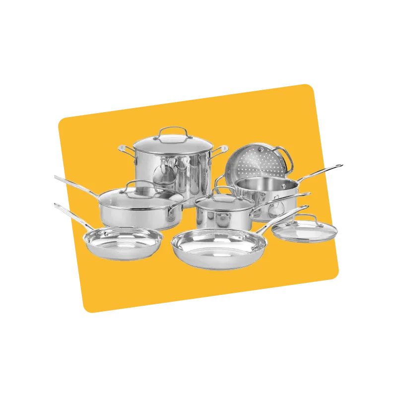Batterie de cuisine 11 pièces Chef's Classic - CUISINART - 7711G