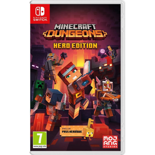 Jeu Switch Minecraft Dungeons- NINTENDO - 72480013435