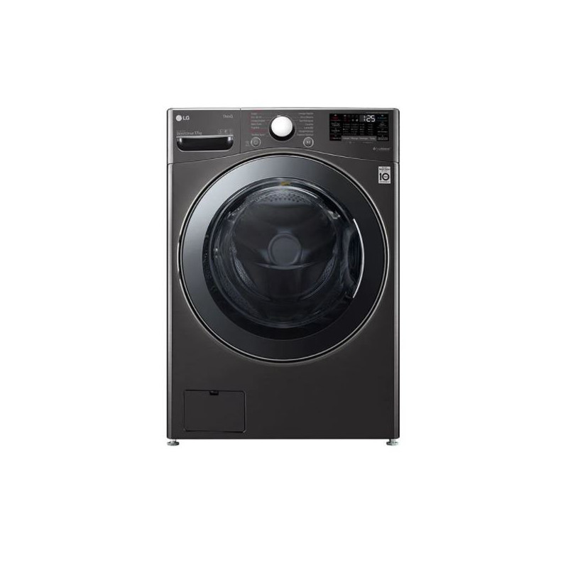 Lave-linge hublot 17kg 1100trs/min noir - LG - F71P12BS