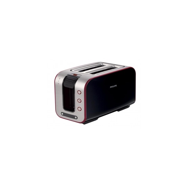 GRILLE PAIN PHILIPS 1500W ROUGE/NOIR HD2686/90